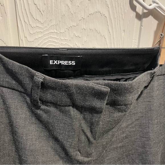 Express Columnist Women’s Mid-Rise Stretch “Barely Boot” Slacks - Picture 5 of 5